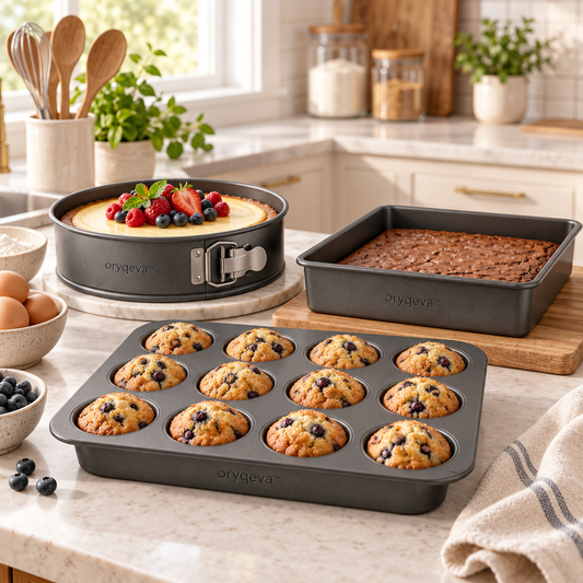 oryqeva™ CakeForm Nonstick Cake Bakeware Set product view