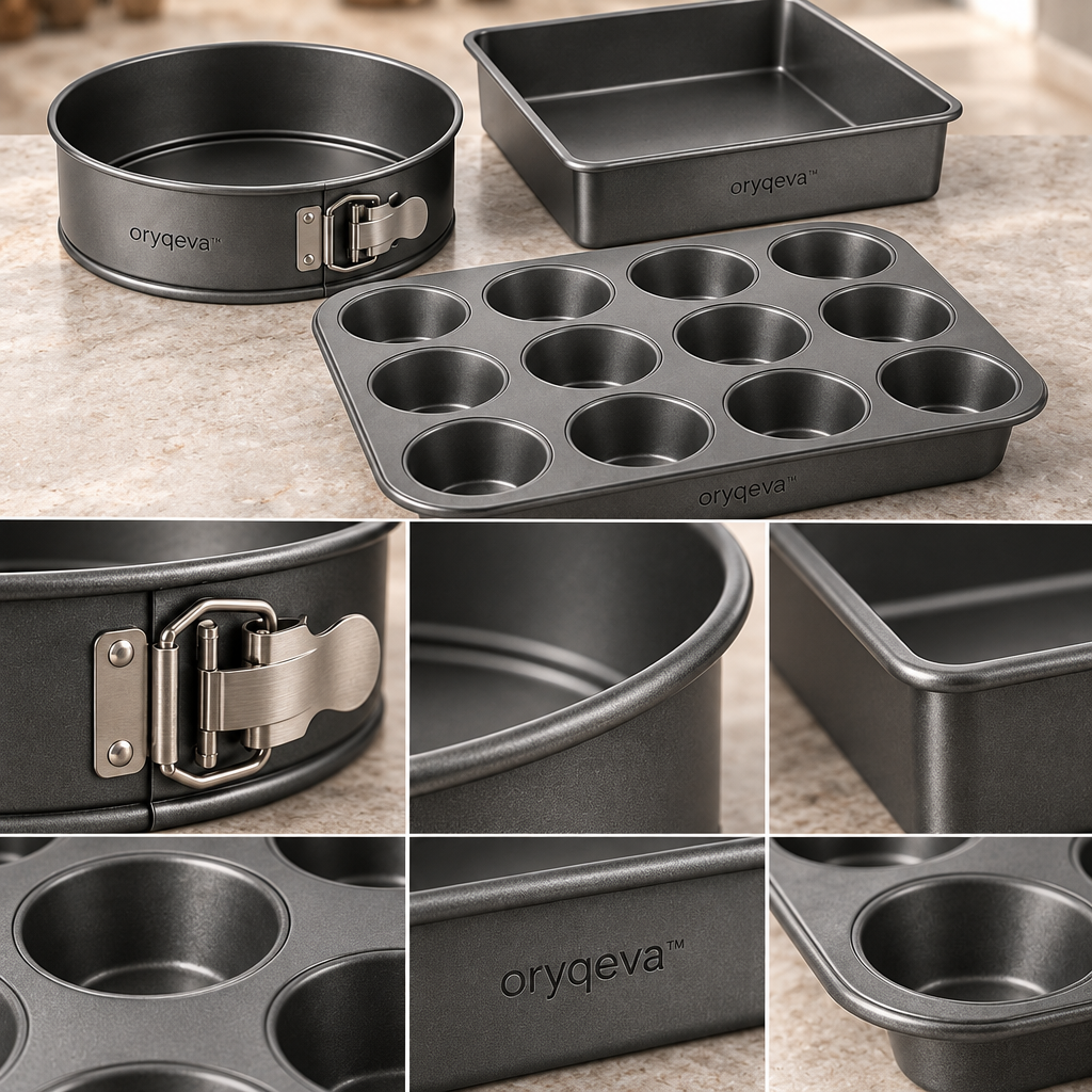 oryqeva™ CakeForm Nonstick Cake Bakeware Set image 4