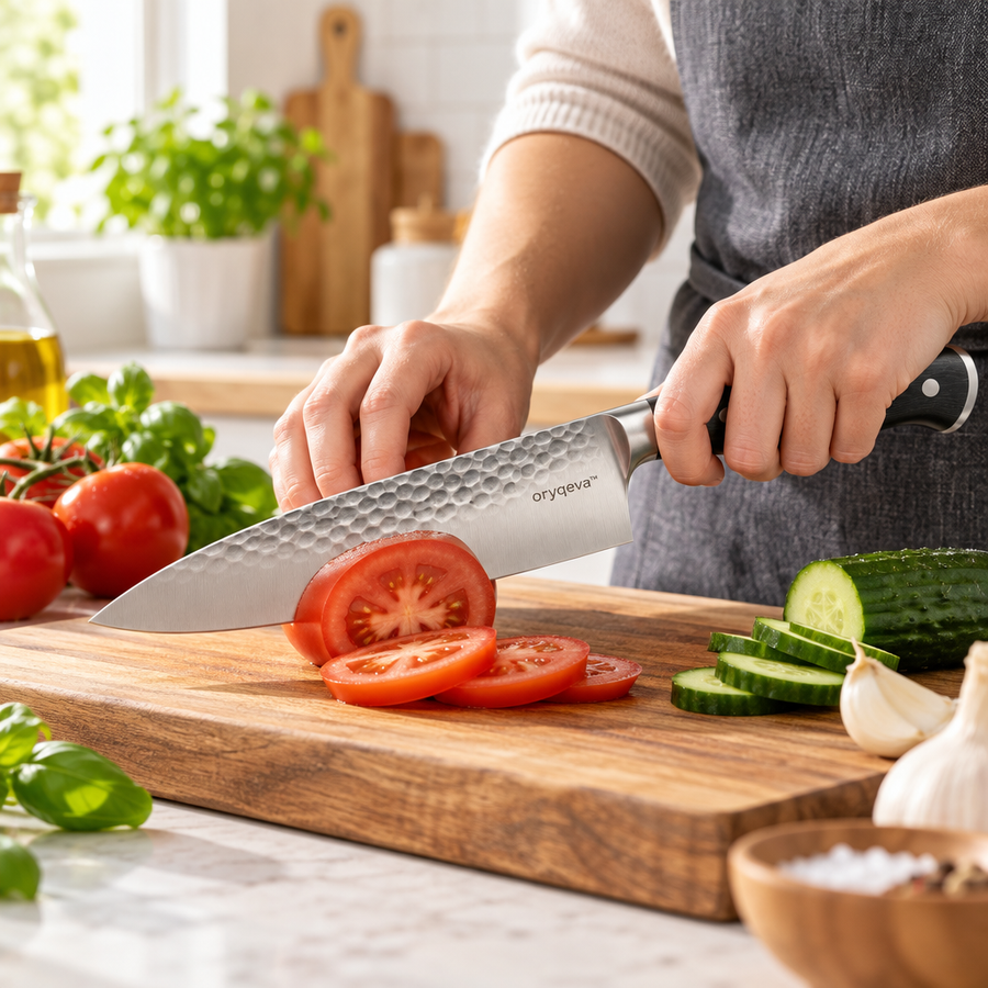 oryqeva™ ChefEdge Stainless Steel Multipurpose Chef Knife product view