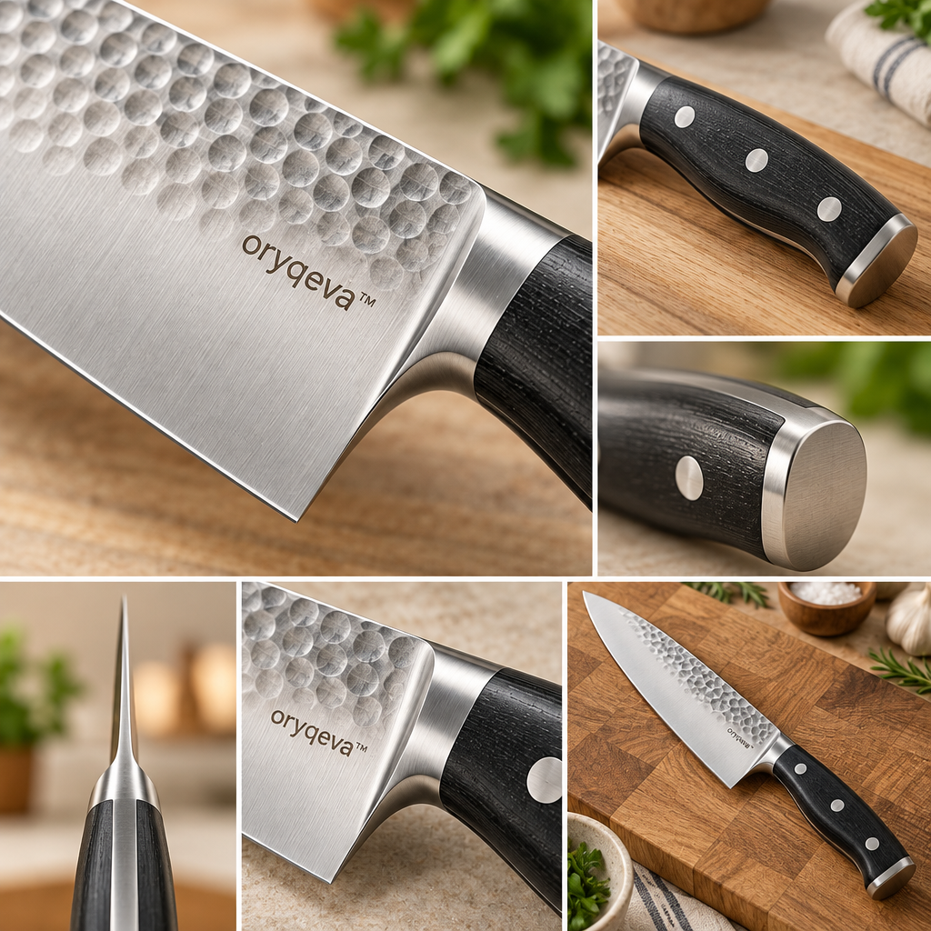 oryqeva™ ChefEdge Stainless Steel Multipurpose Chef Knife image 4