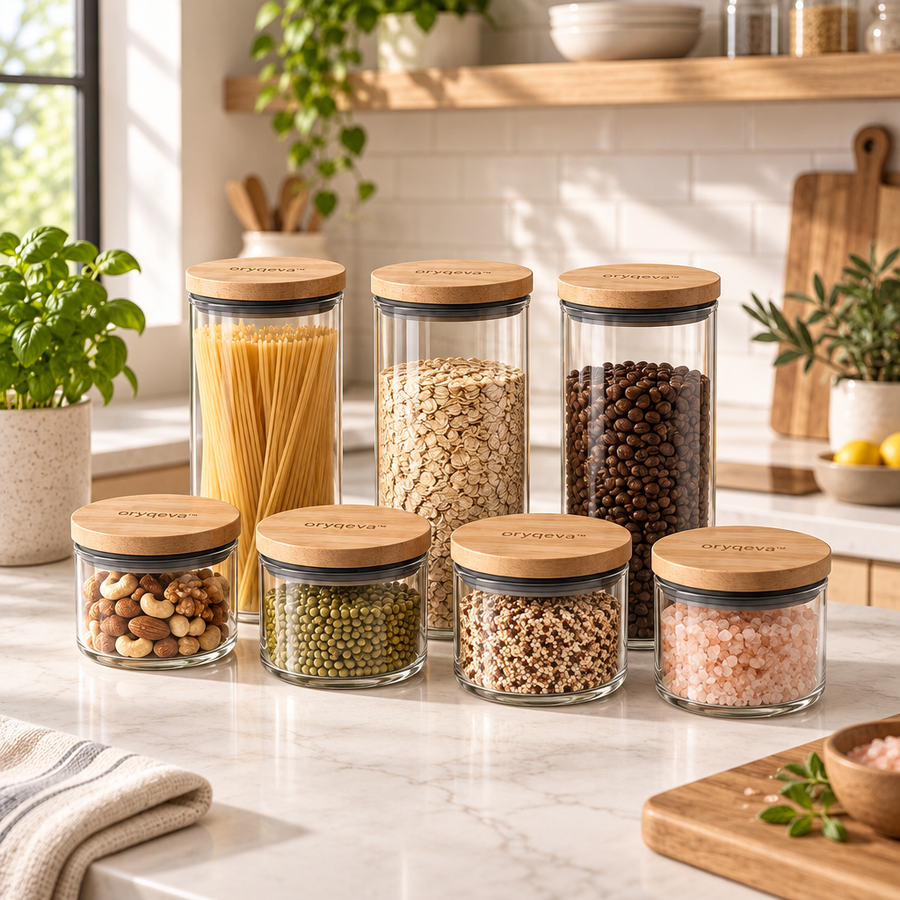 oryqeva™ SealFresh Airtight Food Storage Canister Set product view