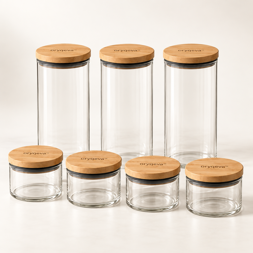 oryqeva™ SealFresh Airtight Food Storage Canister Set image 2