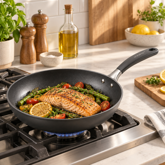 oryqeva™ SkilletPro Nonstick Coated Frying Pan product view