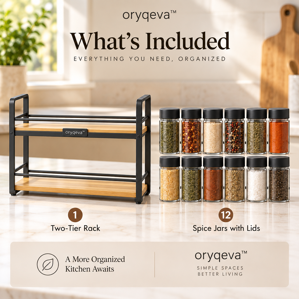 oryqeva™ SpiceTier Multi-Tier Countertop Spice Organizer image 5