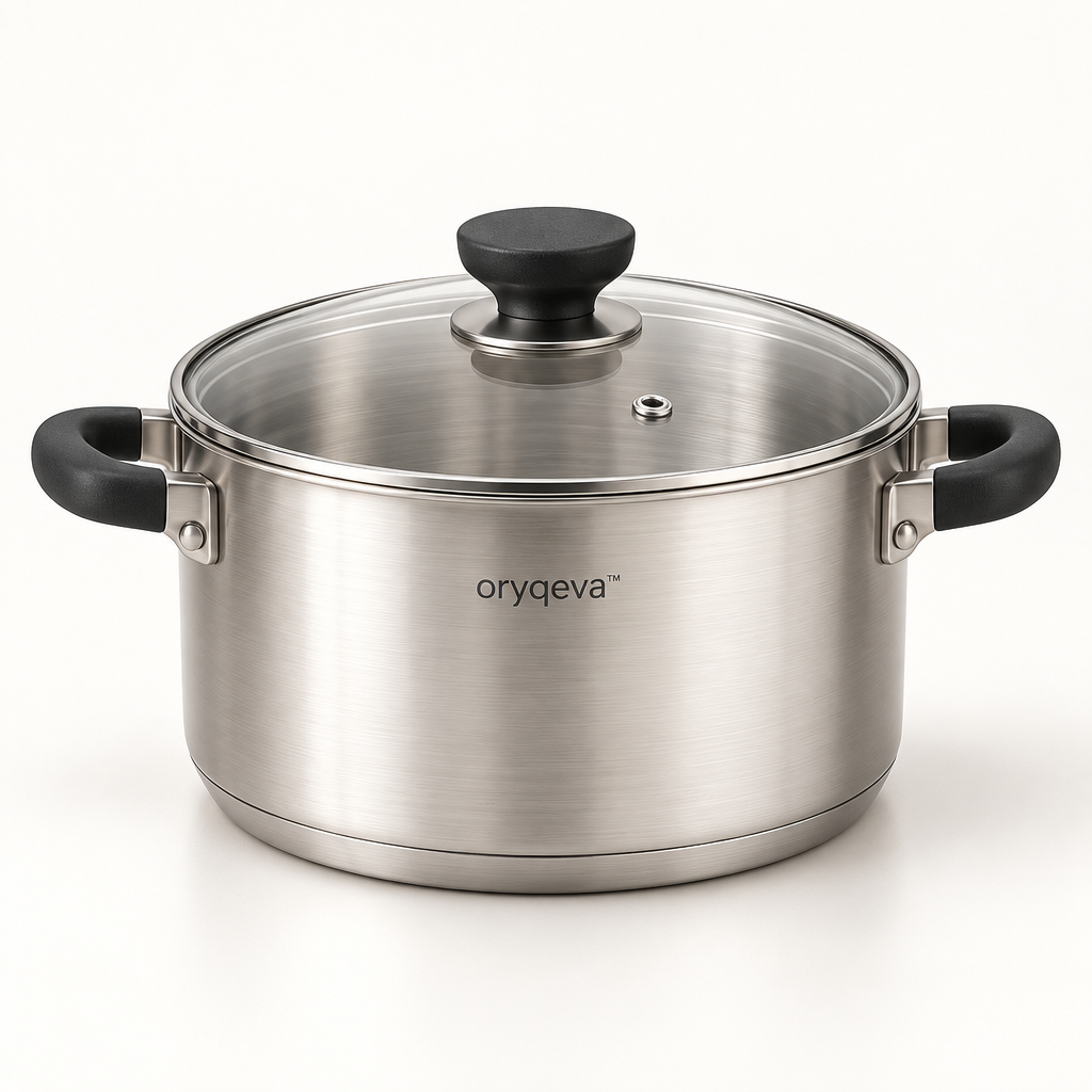 oryqeva™ StockPot Double-Handle Stockpot with Lid image 2