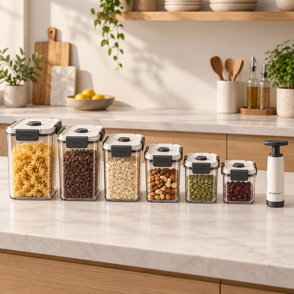 oryqeva™ VacuumKeep Vacuum Food Storage Container Set image 2