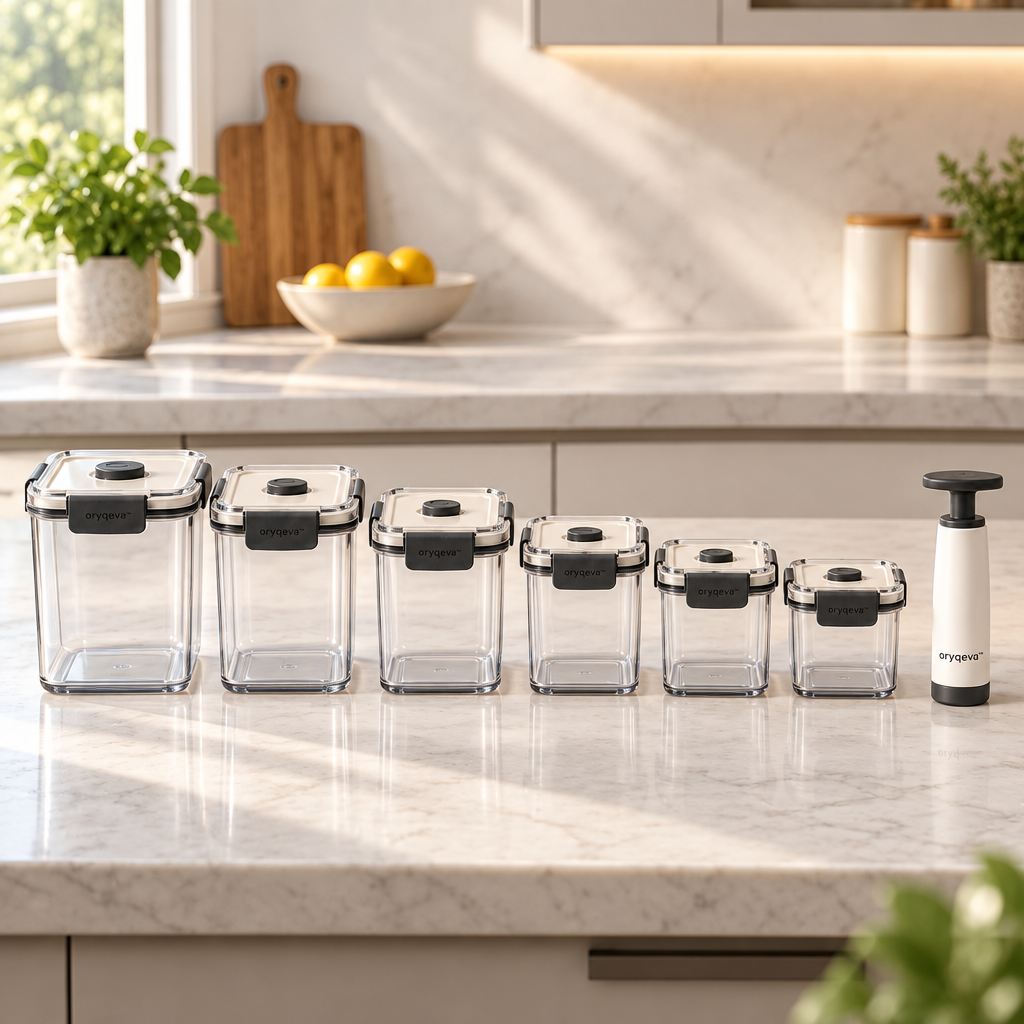 oryqeva™ VacuumKeep Vacuum Food Storage Container Set image 5